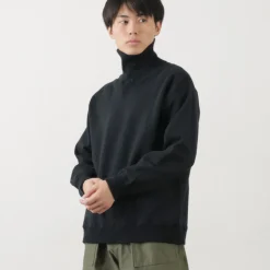 GOOD ON / Rib Neck Sweatshirt