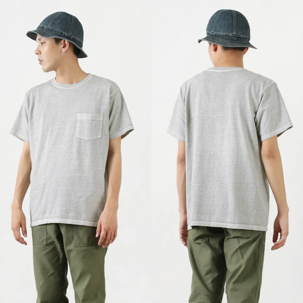 GOOD ON / Short Sleeve Basic Pocket Crew Neck T-Shirt