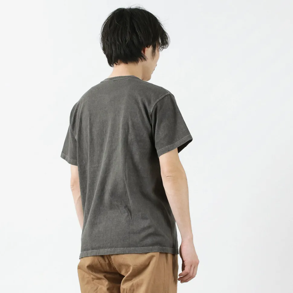 GOOD ON / Short sleeve henley neck T-shirt