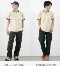 GOOD ON / Short Sleeve Ringer T-Shirt