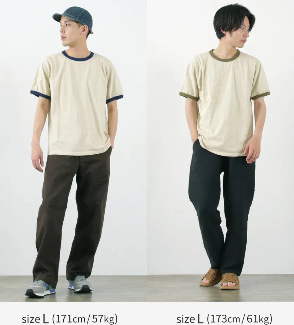 GOOD ON / Short Sleeve Ringer T-Shirt