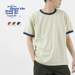 GOOD ON / Short Sleeve Ringer T-Shirt