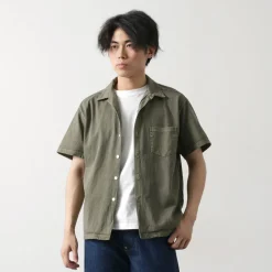 GOOD ON / Short Sleeve TEE Open Collar Shirt
