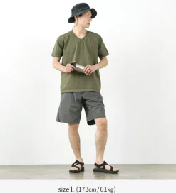 GOOD ON / Short sleeve V-neck T-shirt