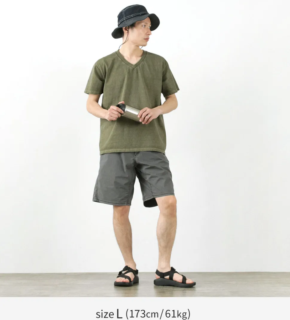 GOOD ON / Short sleeve V-neck T-shirt