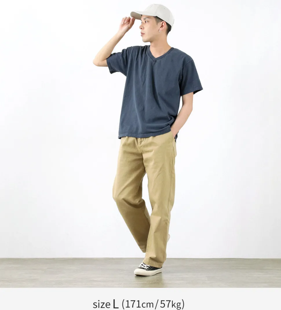 GOOD ON / Short sleeve V-neck T-shirt