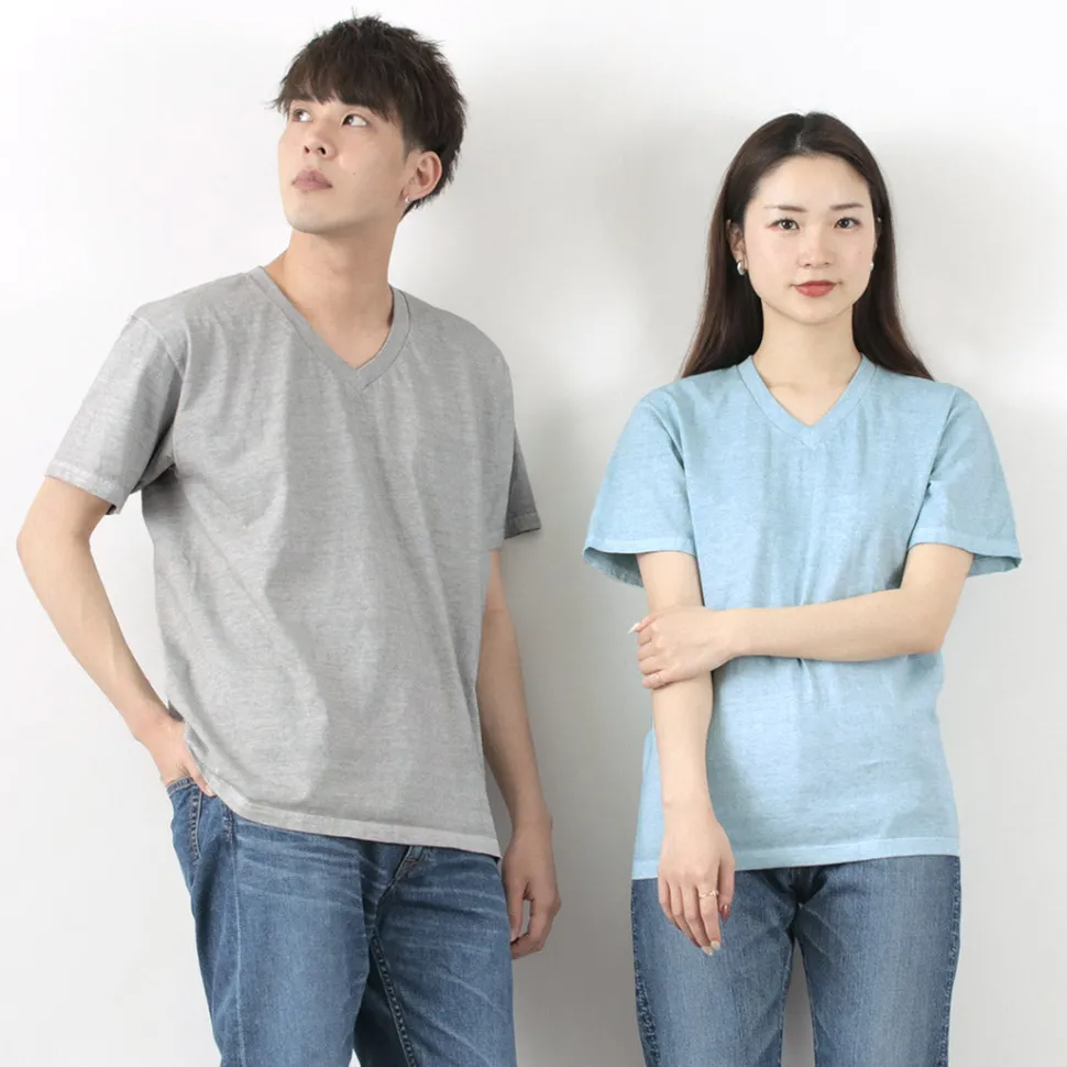 GOOD ON / Short sleeve V-neck T-shirt