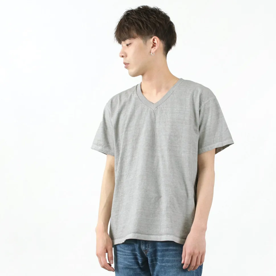 GOOD ON / Short sleeve V-neck T-shirt