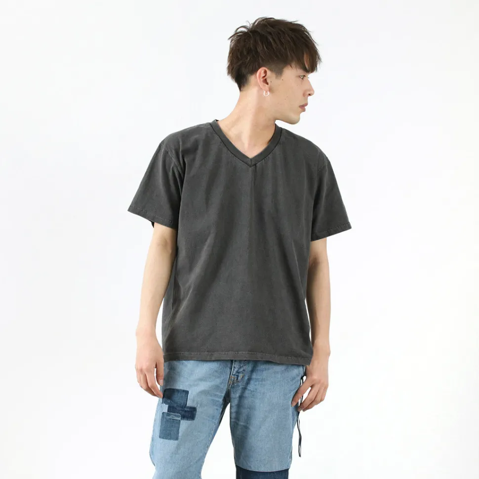 GOOD ON / Short sleeve V-neck T-shirt