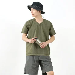 GOOD ON / Short sleeve V-neck T-shirt