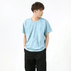 GOOD ON / Short sleeve V-neck T-shirt