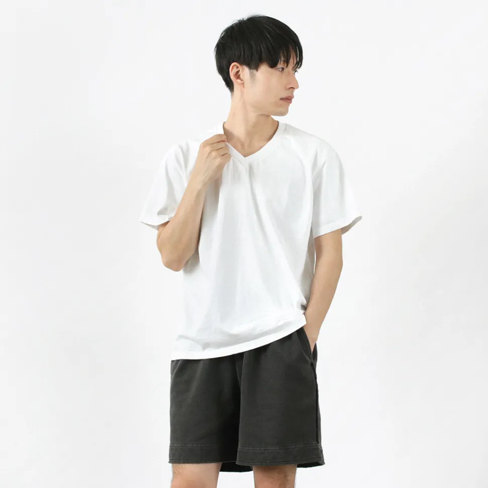 GOOD ON / Short sleeve V-neck T-shirt