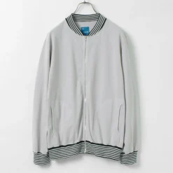 GOOD ON / Striped Rib Tee Track Jacket