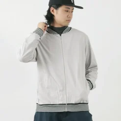 GOOD ON / Striped Rib Tee Track Jacket