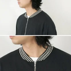 GOOD ON / Striped Rib Tee Track Jacket