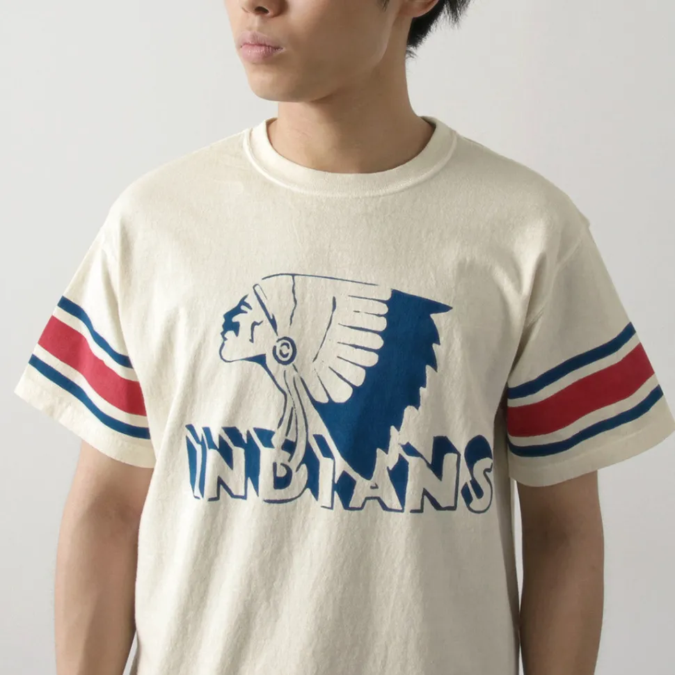 GOOD ON / Vintage Sleeve Indian S/S T-Shirt