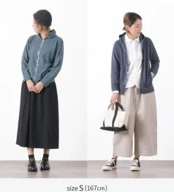 GOOD ON / Zip Tee Parka Pigment Dye