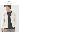 GOOD ON / Zip Tee Parka Pigment Dye