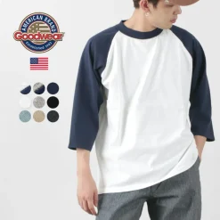 GOODWEAR / 7/10 Sleeve Raglan T-Shirt