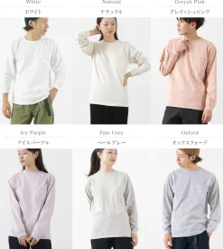 GOODWEAR / Crew Neck Pocket T-Shirt Long Sleeve