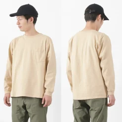 GOODWEAR / Crew Neck Pocket T-Shirt Long Sleeve