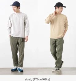 GOODWEAR / Crew Neck Pocket T-Shirt Long Sleeve