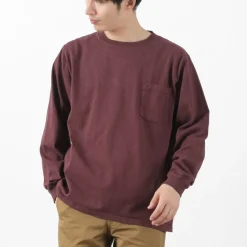 GOODWEAR / Crew Neck Pocket T-Shirt Long Sleeve