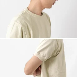 GOODWEAR / Crew Neck Short Sleeve T-Shirt Cuff and Hem Rib