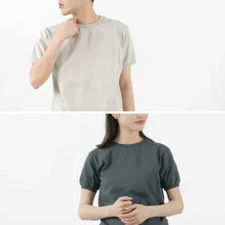 GOODWEAR / Crew Neck Short Sleeve T-Shirt Cuff and Hem Rib