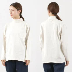GOODWEAR / Long Sleeve Turtle Neck Pocket Tee