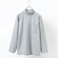 GOODWEAR / Long Sleeve Turtle Neck Pocket Tee