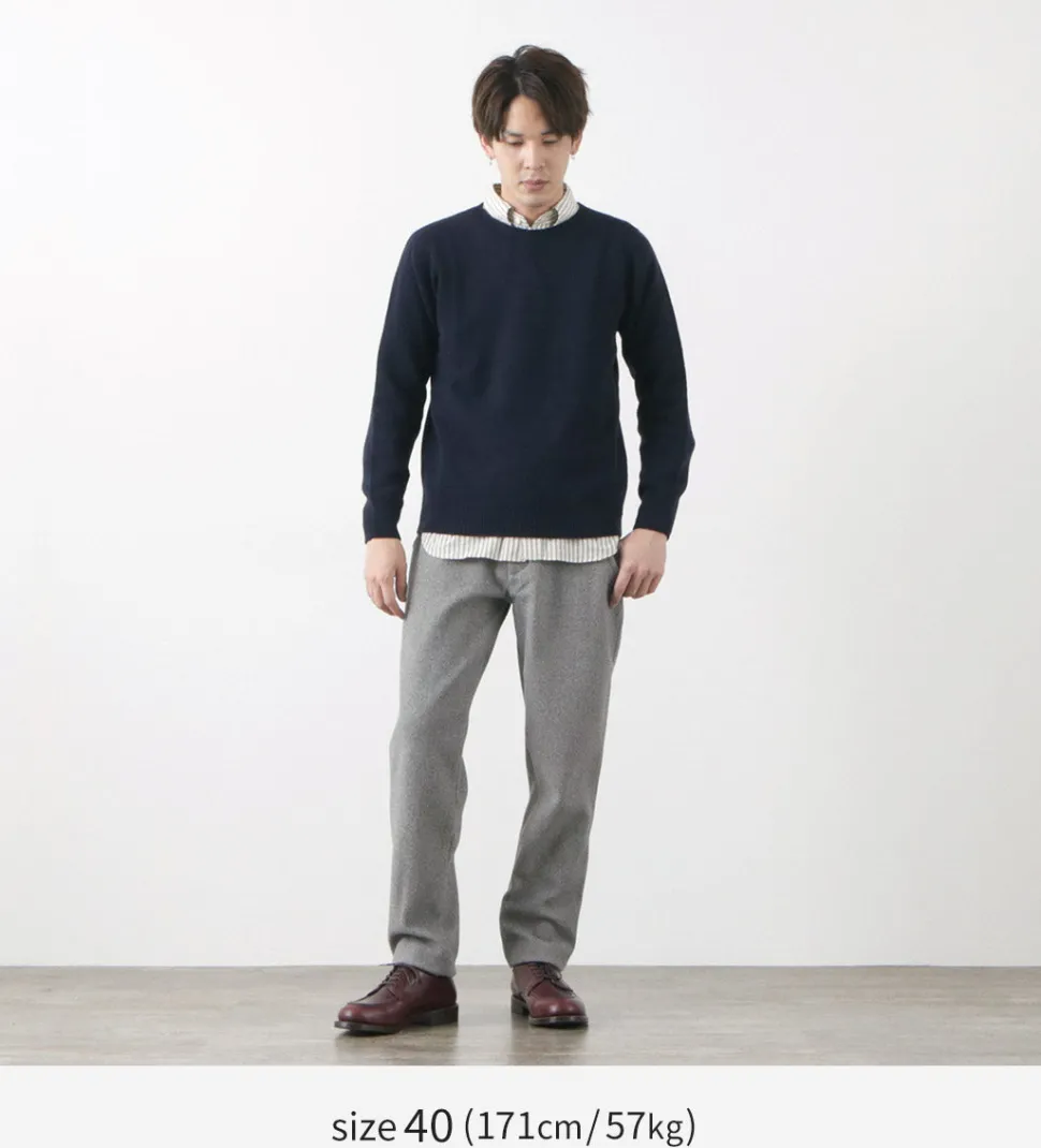 HARLEY OF SCOTLAND / Crew Neck Knit