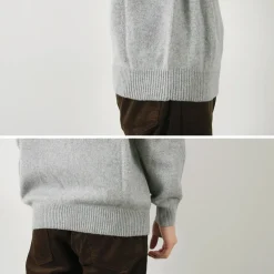 HARLEY OF SCOTLAND / Crew Neck Knit