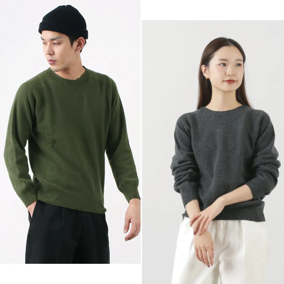 HARLEY OF SCOTLAND / Crew Neck Knit