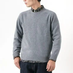 HARLEY OF SCOTLAND / Crew Neck Knit