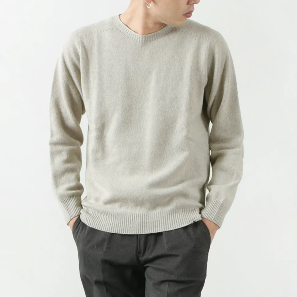 HARLEY OF SCOTLAND / Crew Neck Knit