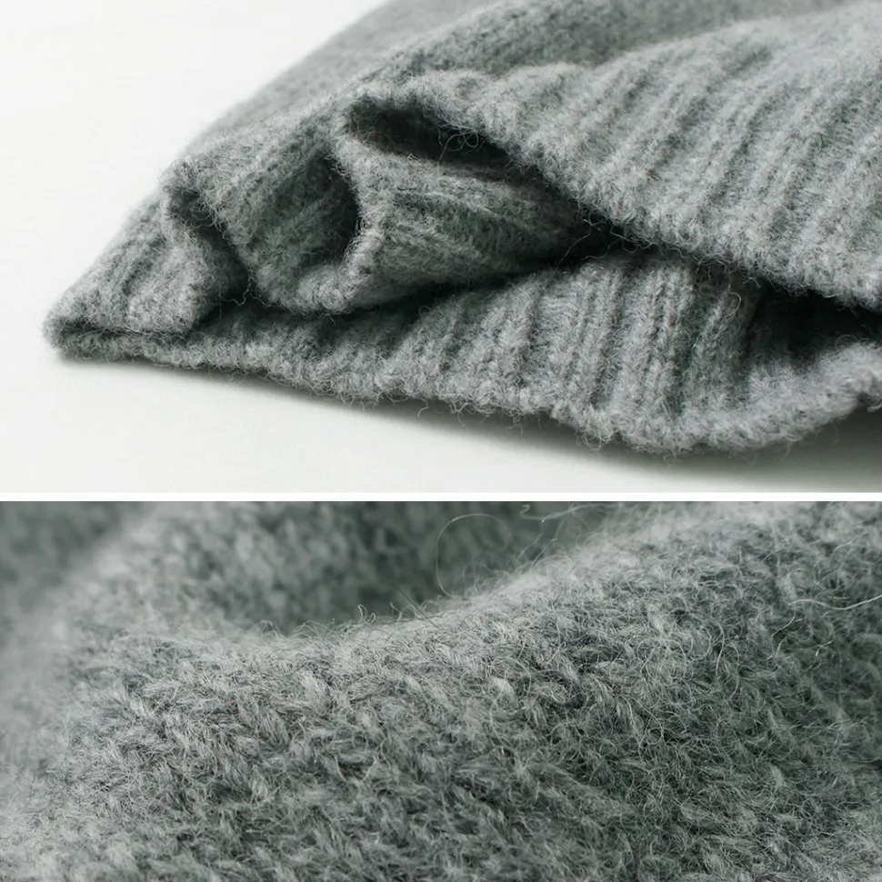 HARLEY OF SCOTLAND / Fair Isle Crew Neck Sweater