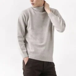 HARLEY OF SCOTLAND / Turtleneck Knit