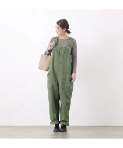 HARVESTY / Overalls / Chino Cross Dye
