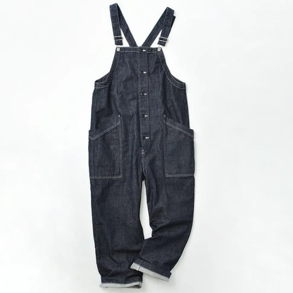HARVESTY / Overalls / 10oz Non-Faded Denim