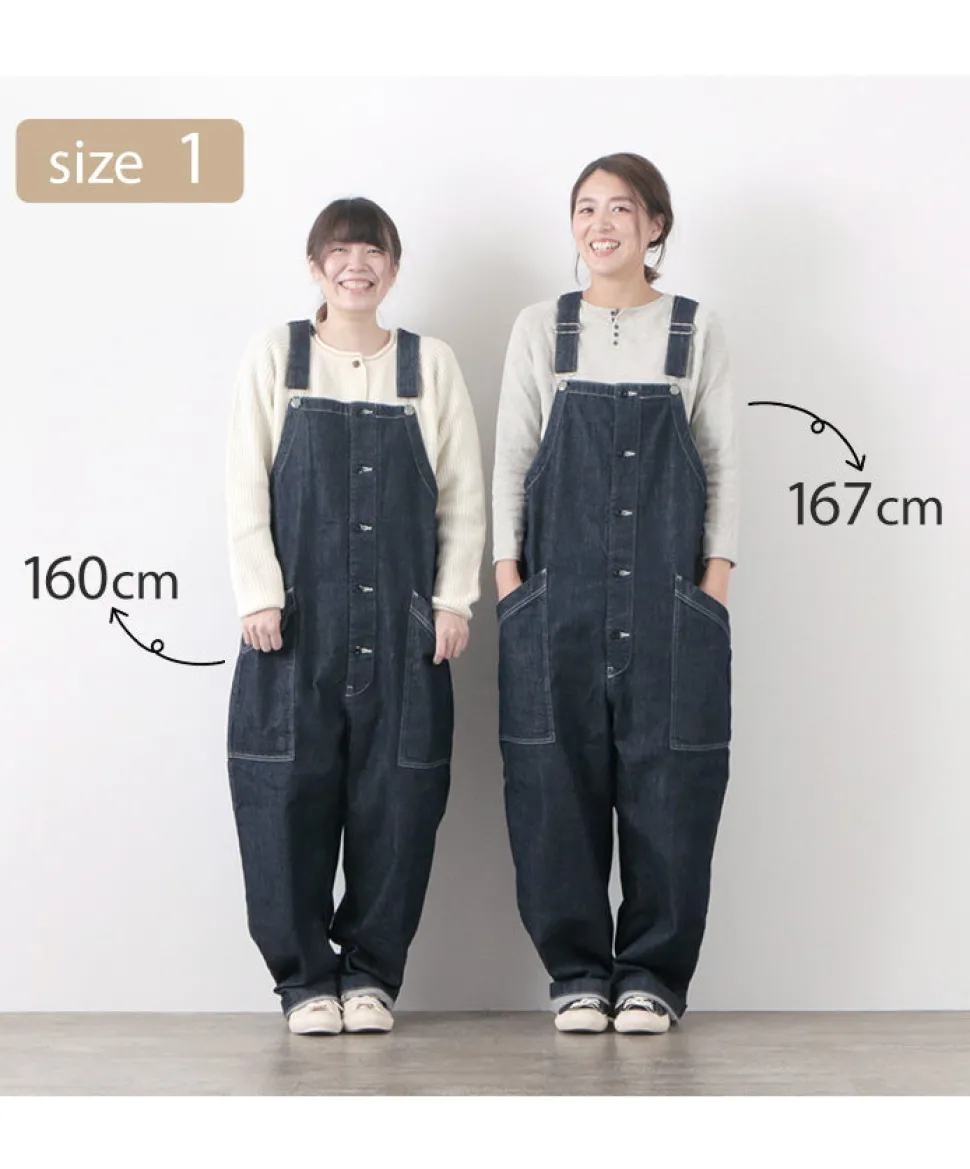 HARVESTY / Overalls / 10oz Non-Faded Denim