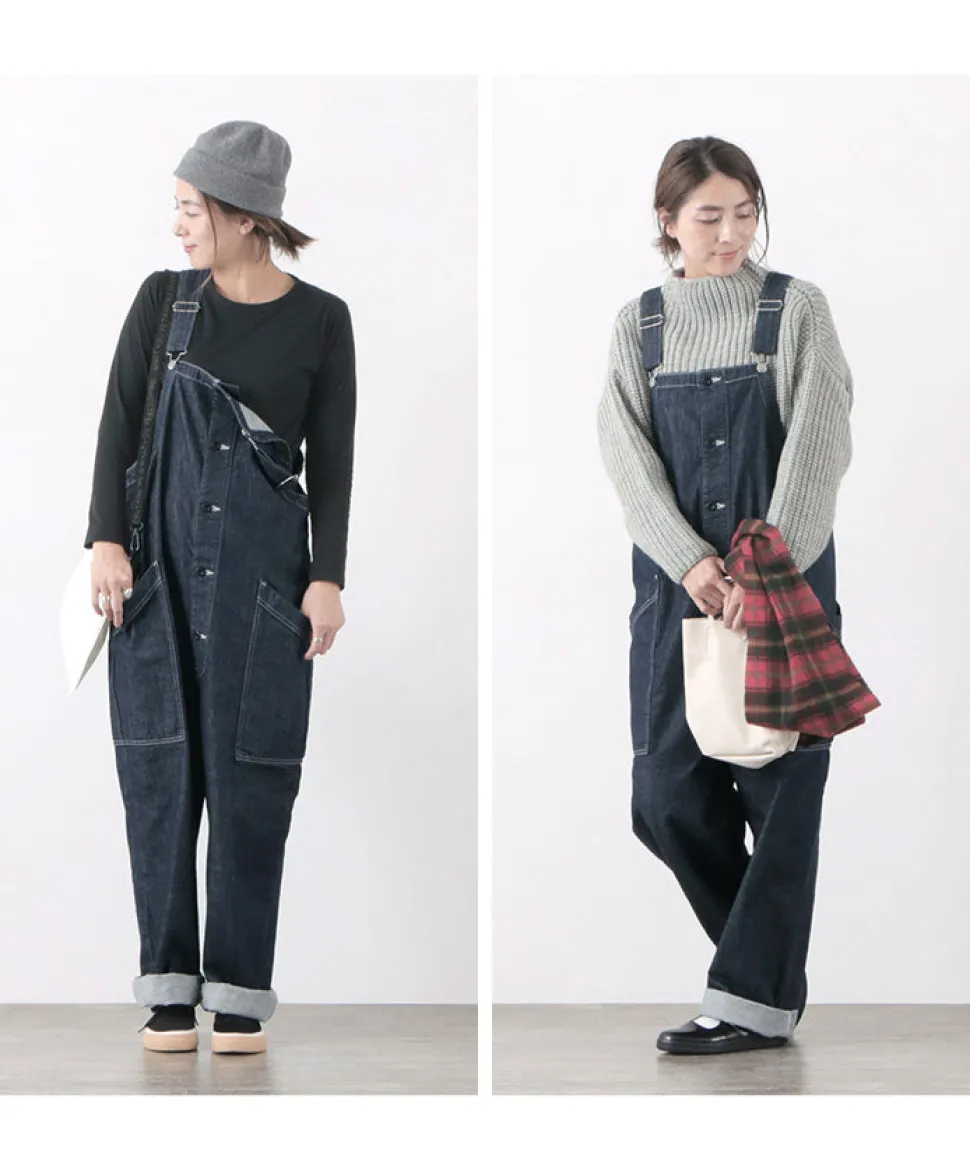 HARVESTY / Overalls / 10oz Non-Faded Denim