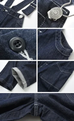 HARVESTY / Overalls / 10oz Non-Faded Denim