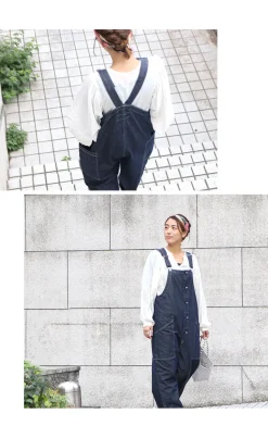 HARVESTY / Overalls / 10oz Non-Faded Denim