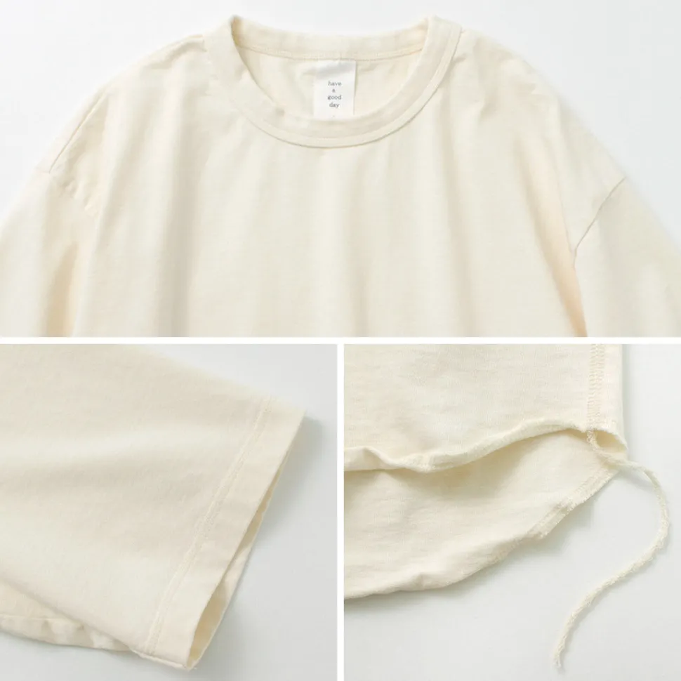 HAVE A GOOD DAY / Loose short sleeve T-shirt