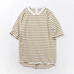 HAVE A GOOD DAY / Stripe Loose Short Sleeve T-Shirt