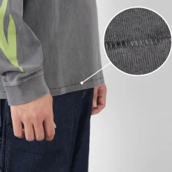 HAVE A GRATEFUL DAY / Tulip & Logo Long Sleeve T-shirt