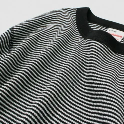 HEALTHKNIT / Basic Waffle Crew Neck Long Sleeve