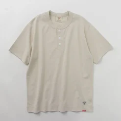 HEALTHKNIT / HEALTHKNIT x RAGHenry Neck T-shirt