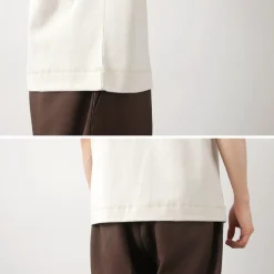 HEALTHKNIT / HEALTHKNIT x RAGHenry Neck T-shirt